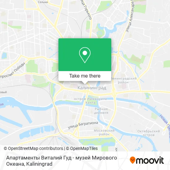 Апартаменты Виталий Гуд - музей Мирового Океана map