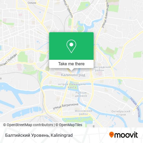 Балтийский Уровень map