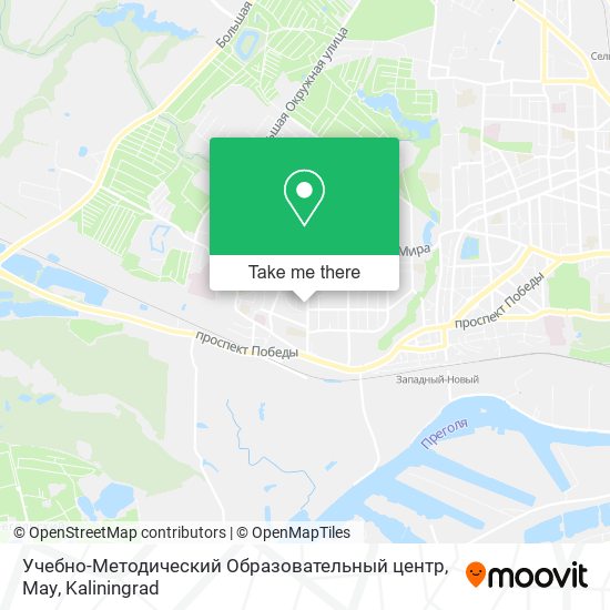 Учебно-Методический Образовательный центр, Мау map