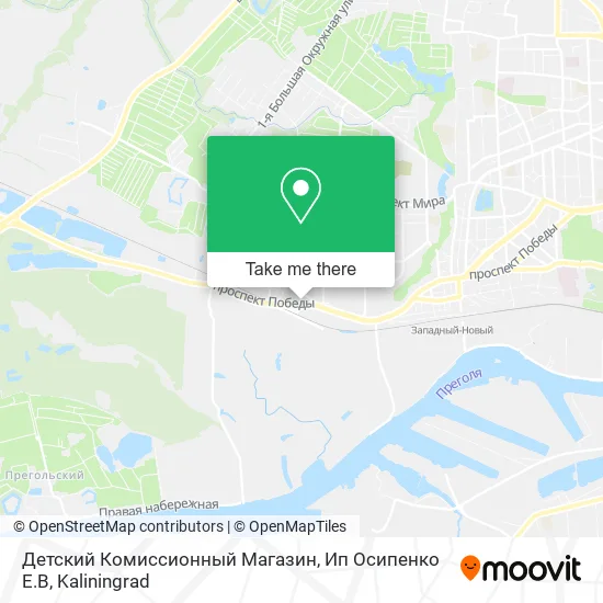 Детский Комиссионный Магазин, Ип Осипенко Е.В map
