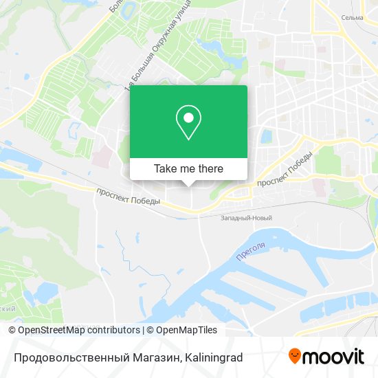 Продовольственный Магазин map