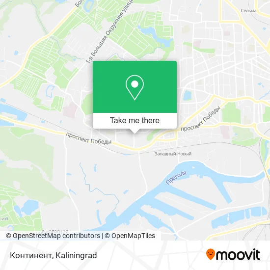 Континент map