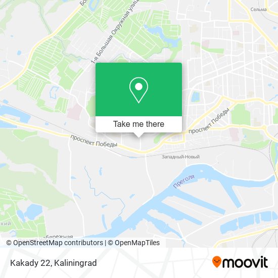 Kakady 22 map