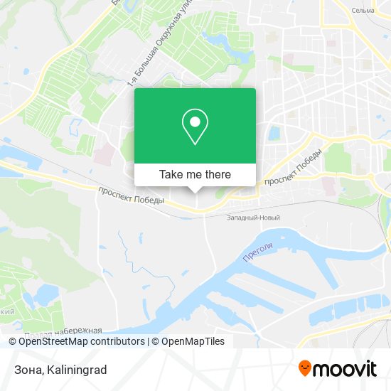 Зона map