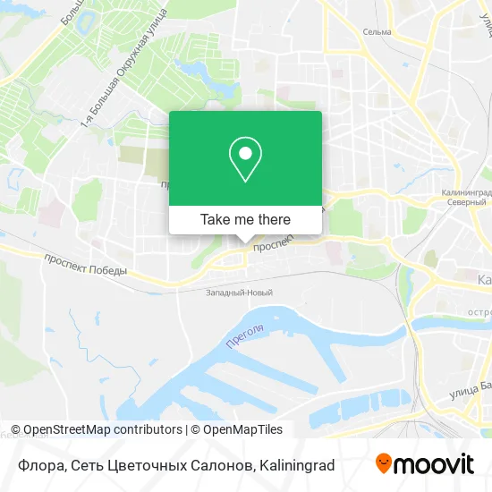 Флора, Сеть Цветочных Салонов map