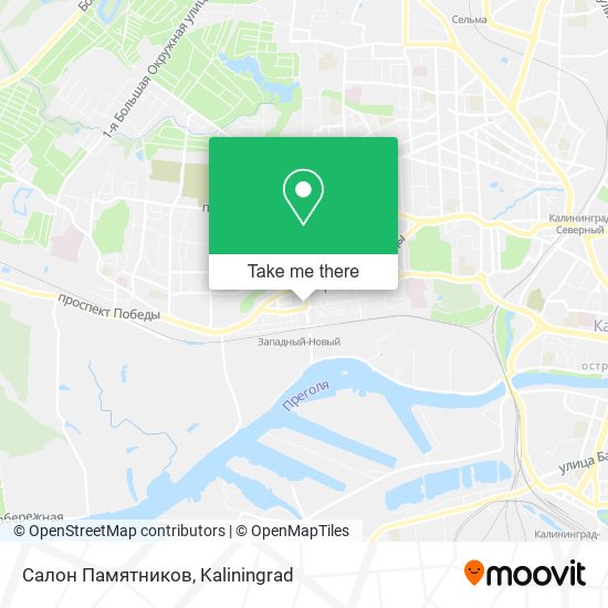 Салон Памятников map