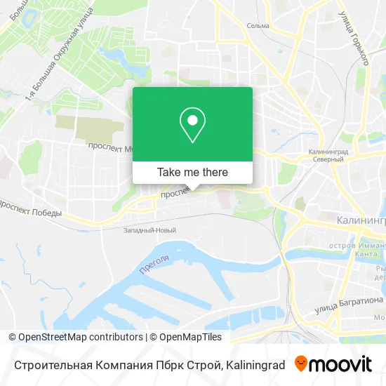 Строительная Компания Пбрк Строй map