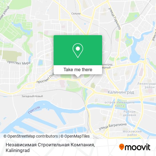 Независимая Строительная Компания map