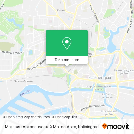 Магазин Автозапчастей Мотос-Авто map