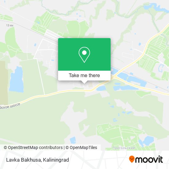 Lavka Bakhusa map