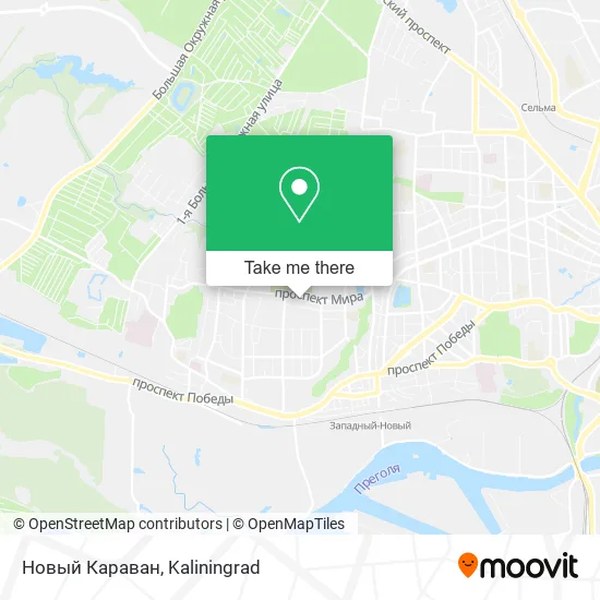 Новый Караван map