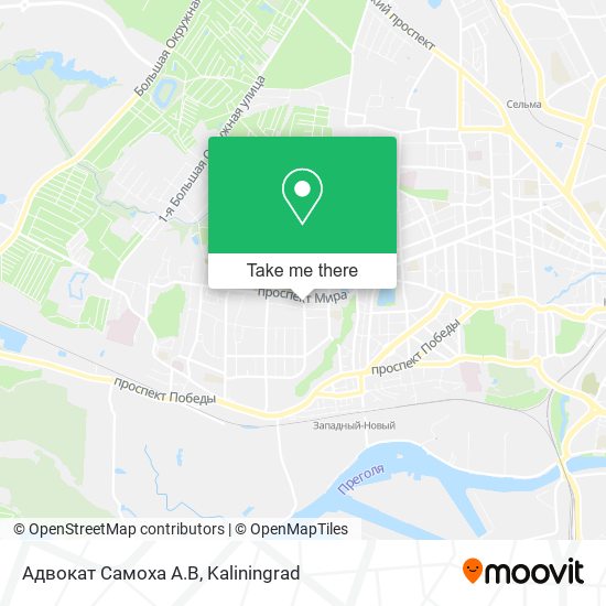 Адвокат Самоха А.В map