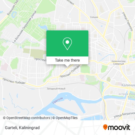 Garteli map