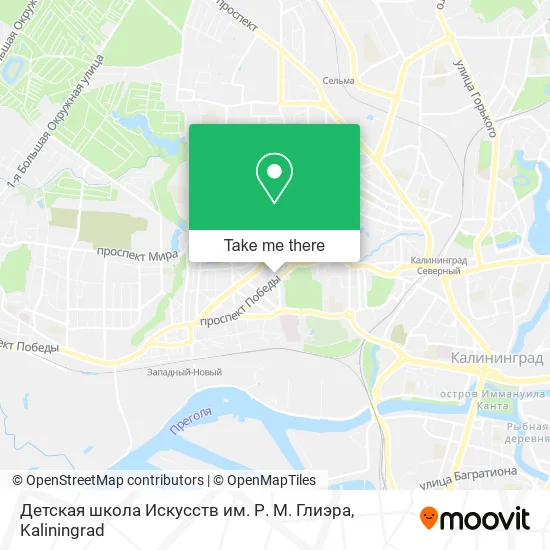 Детская школа Искусств им. Р. М. Глиэра map