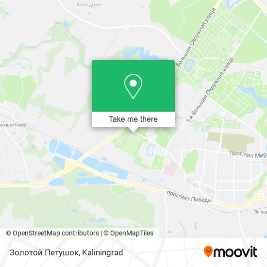 Золотой Петушок map