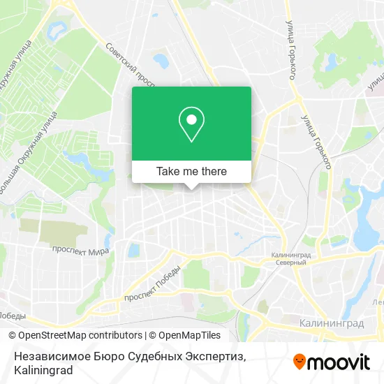 Независимое Бюро Судебных Экспертиз map