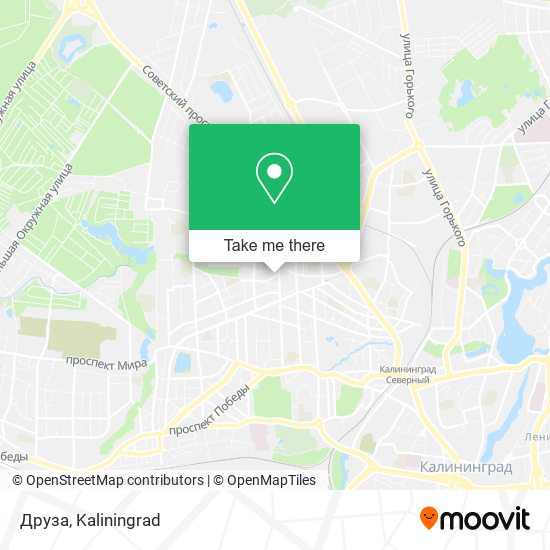 Друза map