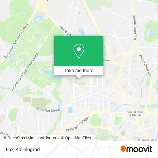 Fox map