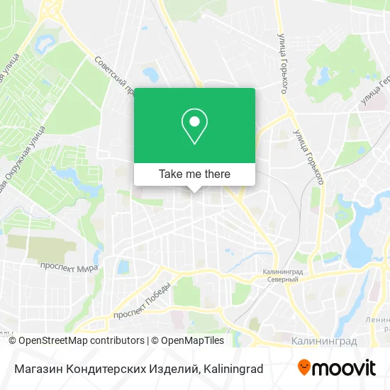 Магазин Кондитерских Изделий map