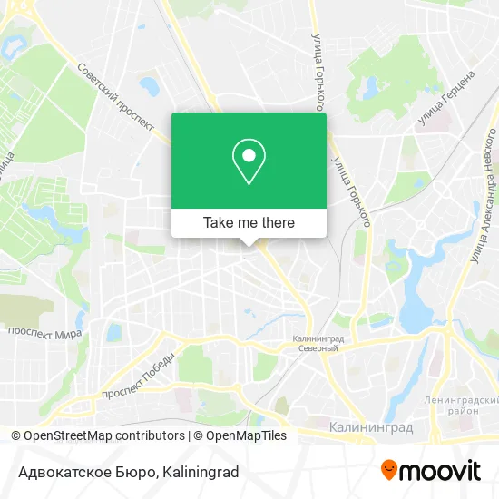 Адвокатское Бюро map