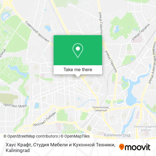 Хаус Крафт, Студия Мебели и Кухонной Техники map