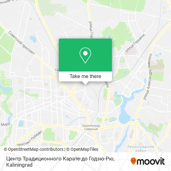 Центр Традиционного Карате-до Годзю-Рю map