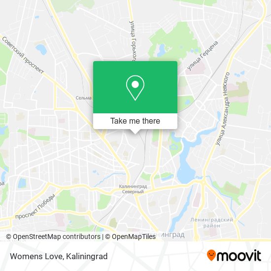 Womens Love map