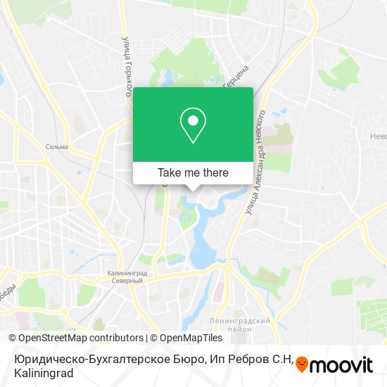 Юридическо-Бухгалтерское Бюро, Ип Ребров С.Н map