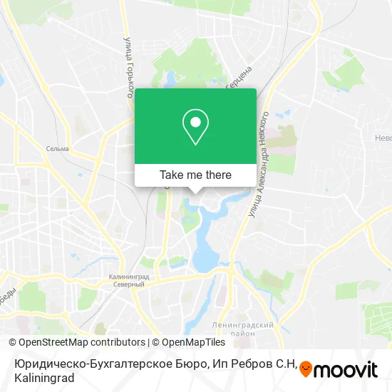Юридическо-Бухгалтерское Бюро, Ип Ребров С.Н map