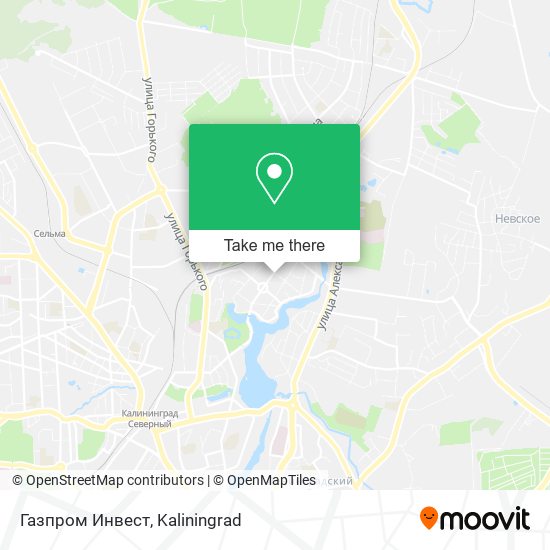 Газпром Инвест map
