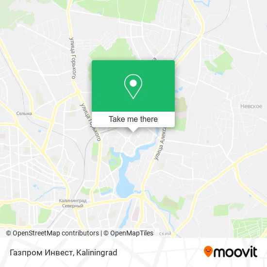 Газпром Инвест map