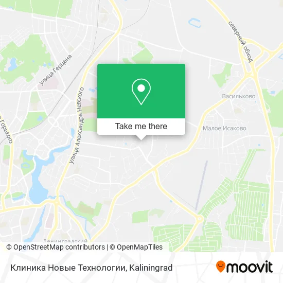 Клиника Новые Технологии map