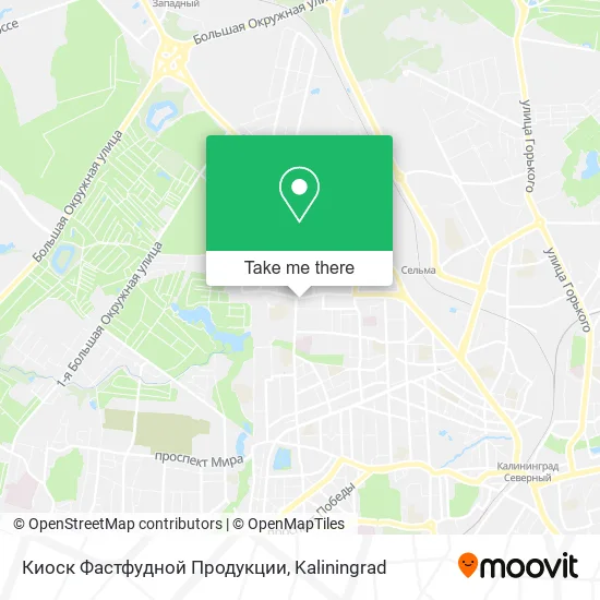 Киоск Фастфудной Продукции map