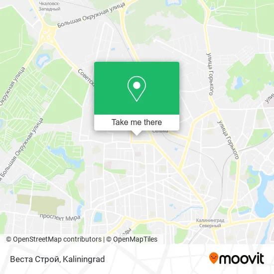 Веста Строй map