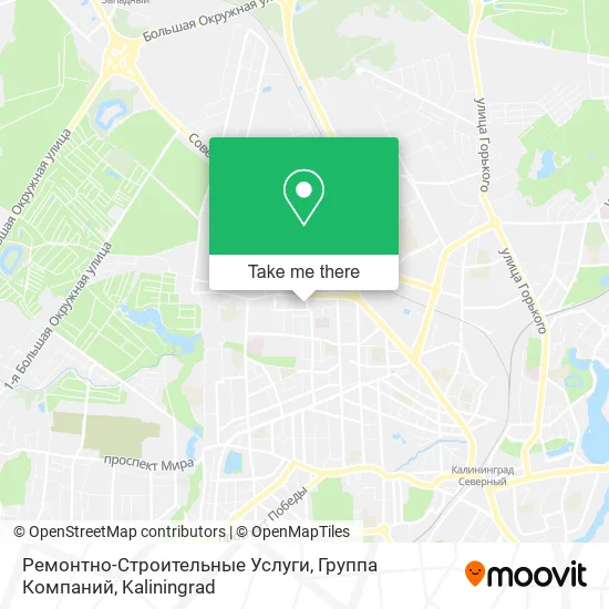 Ремонтно-Строительные Услуги, Группа Компаний map