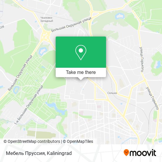 Мебель Пруссия map