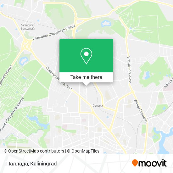 Паллада map