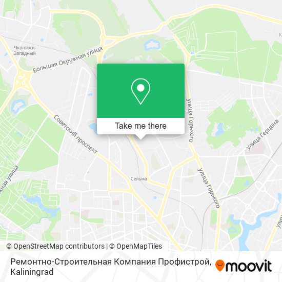 Ремонтно-Строительная Компания Профистрой map