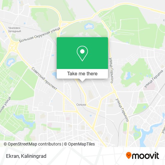 Ekran map