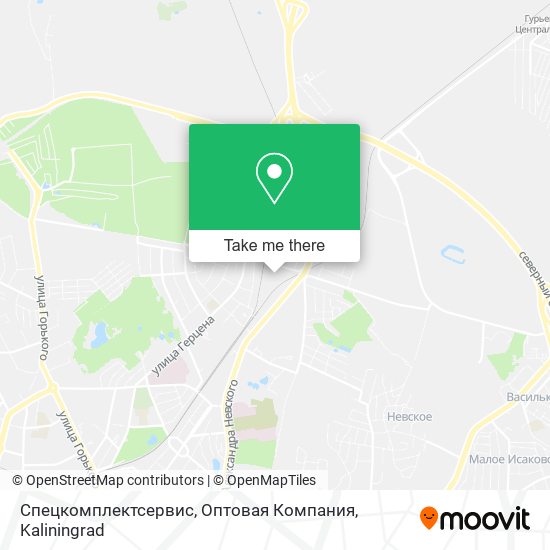 Спецкомплектсервис, Оптовая Компания map