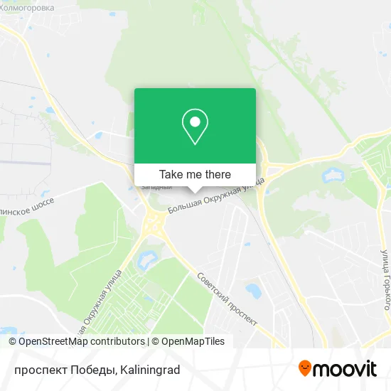 проспект Победы map