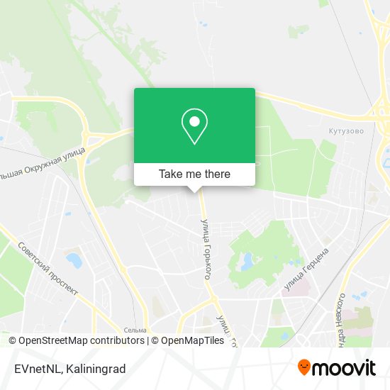 EVnetNL map
