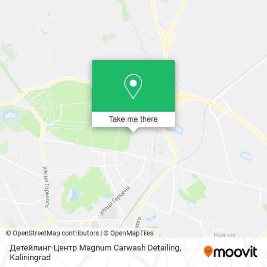 Детейлинг-Центр Magnum Carwash Detailing map