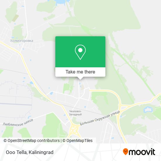 Ooo Tella map