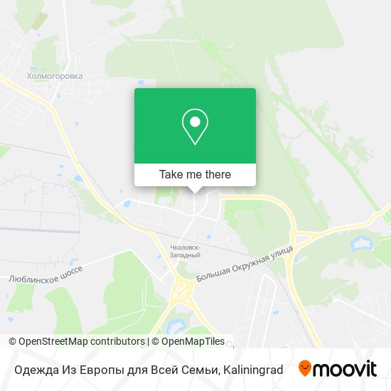 Одежда Из Европы для Всей Семьи map