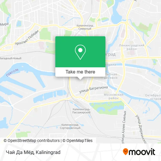 Чай Да Мёд map