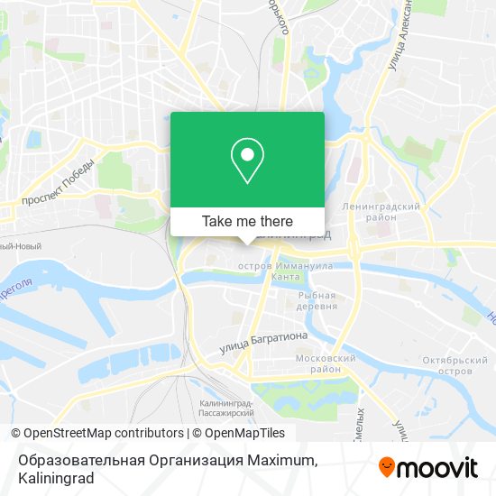 Образовательная Организация Maximum map