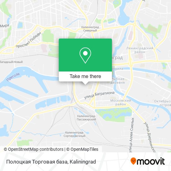 Полоцкая Торговая база map