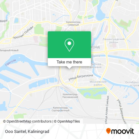 Ooo Santel map