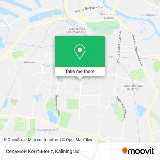 Седьмой Континент map